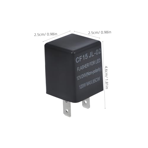 Intermitencia LED de pines para coche y moto relé automotriz intermitente 2