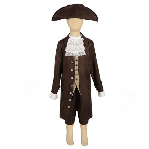 Disfraz colonial Benjamin Franklin para niños miniatura 4
