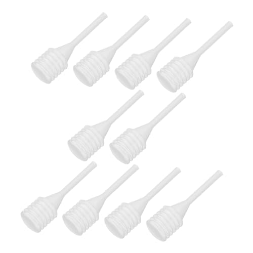 HOUDERCO 10個雪茄用小滴管 精確な湿 スプリング吸水機能付き コンパクトな携帯用加湿器アクセサリー シガーケース湿維持 保湿用液体移送に