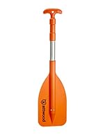 attwood 11826-1 Notfall-Teleskoppaddel Stechpaddel zum Bootfahren, multifunktional, verstellbar, 61-137 cm, orange
