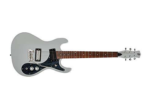 Danelectro ’64XT Guitare électrique Gris glacier - Les Beatles, Paul McCartney, John Lennon, RIngo Starr, George Harrison Danelectro '64XT Guitare électrique Gris glacier – Image 3