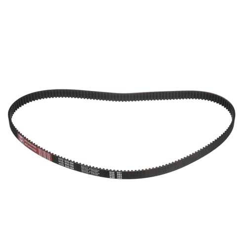 sourcing map HTD-5M Rubber Timing Belt 170 Teeth, 850mm Pitch Length x 15mm Width x 3.6mm Height, Closed Loop Pulley Timing Belt