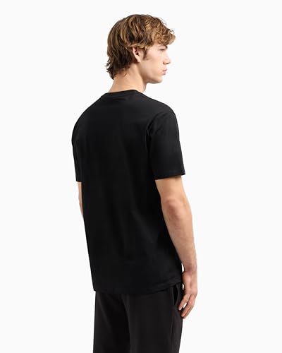 Armani Exchange Men's Ax Milano Black & Gold T-Shirt4
