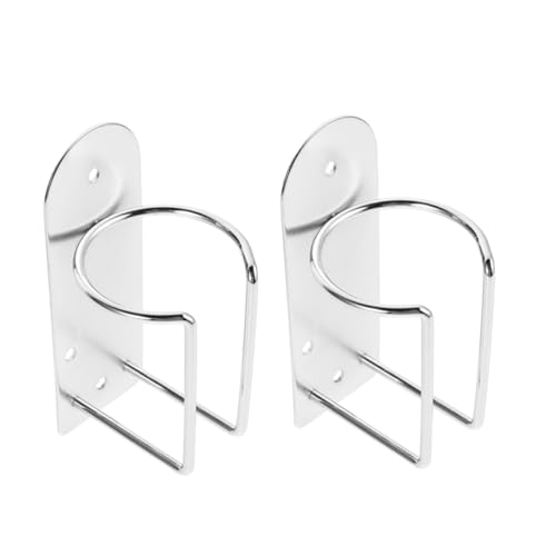 FRCOLOR Blow Dryer Holder Hair Tool Organizer Rack Wall-mounted Makeup and Hair Organizer Straightener Holder