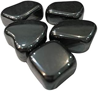 sahib healing crystals Hematite 450 Grams Tumble Stone for Reiki Vastu Correction and Wisdom-picture-19