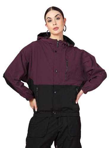 Image of CHKOKKO Sunscreen Jacket for Women Hooded Zipper Sports Jacket | UV Protection | Sun Protective | Lightweight Water Resistant | Riding Biker | Outdoor Travel Gym Running