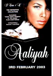 Grand Poster Aaliyah I Care 4 U 100x150 cm avec impression haute définition de qualité