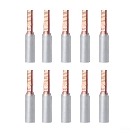 Image of 10pcs GTLA Aluminum Copper Wire Terminals for Electrical Meter Box, Cable Connectors for 10-35mm² Bare Cables, Secure Reliable Joint(GTLA-16)