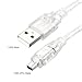 MTQY USB Male to Firewire IEEE 1394 4 Pin Male to iLink Adapter Cable 150cm for DCR-TRV75E DV Only