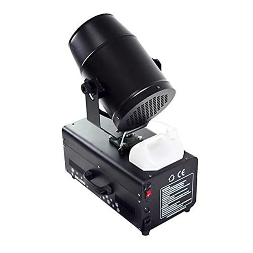 Máquina de nieve, 2000 W, con control remoto inalámbrico manual y caja de empaque, máquina de nieve artificial para espectáculos en escenario, fiestas DJ y eventos miniatura 2