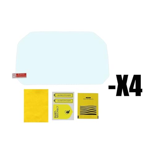 Tableau bord protector d'écran M1000RR évite les bris de verre sur circuit