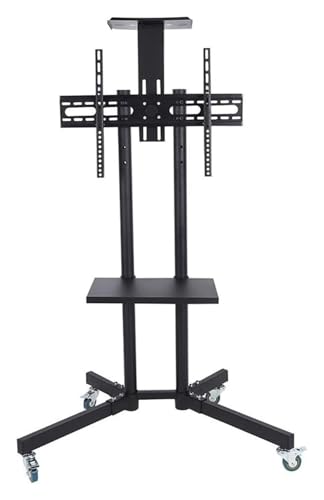 Soporte móvil ajustable para TV con ruedas miniatura 1