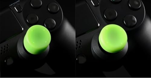 Image of Pack of 8 pcs Analog Controller Gamepad Raised Antislip Thumb Stick Grips Thumbsticks Joystick Cap Cover for PS5, PS4, PS3, Switch Pro, Xbox one, Xbox 360, Wii U, PS2 Controller (Green)