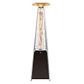 Betterland Pyramid Patio Heater 89.4-Inch Outdoor Propane Heater w/Wheels 41000 BTU, ETL & CSA Certified, Hammered Bronze