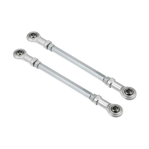 Accesorio de columna de dirección A ABSOPRO plateado en acero de 160mm para Go Kart