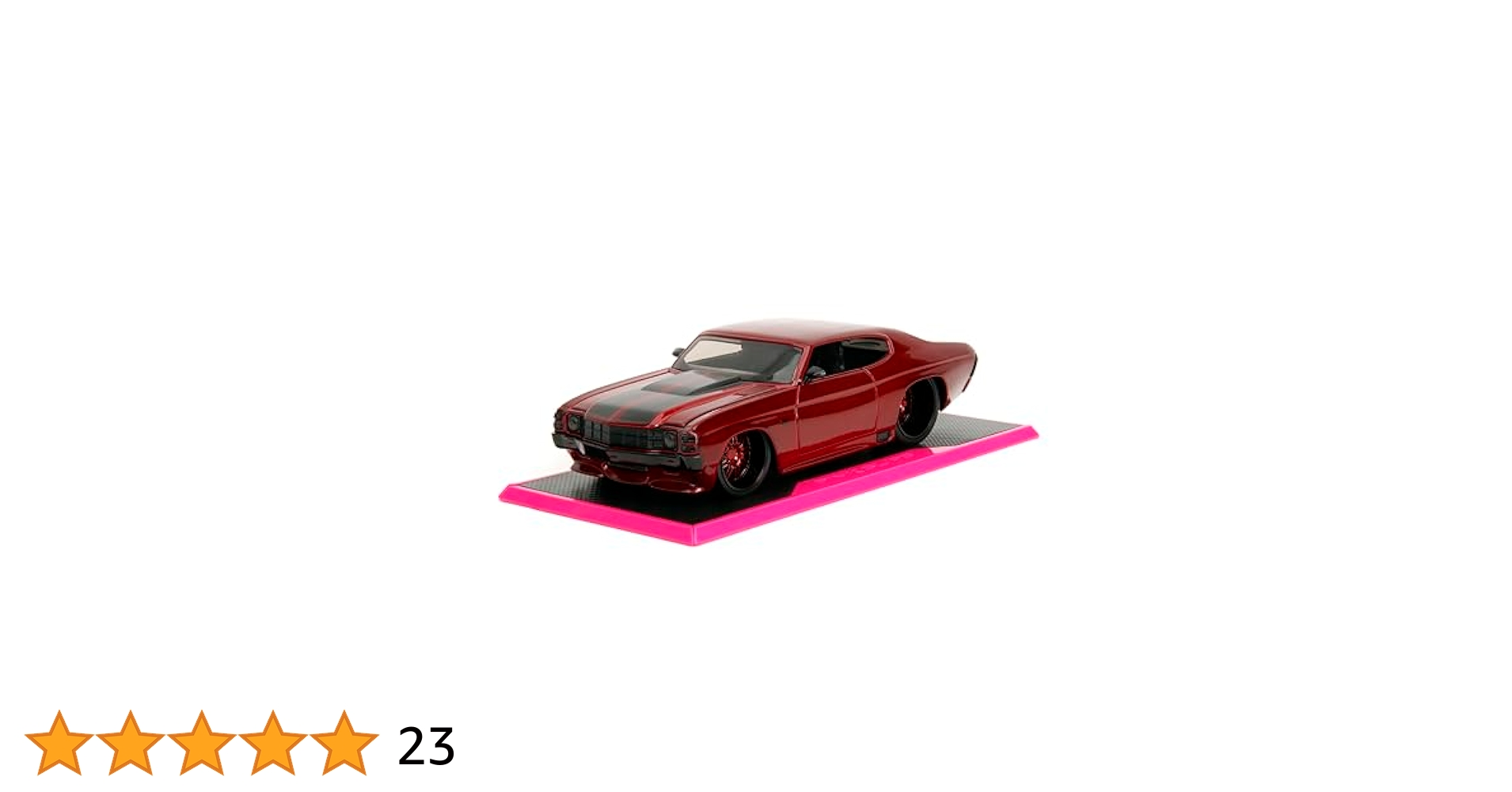 Amazon.com: Pink Slips 1:24 W7 1971 Chevy SS Die-Cast Car w