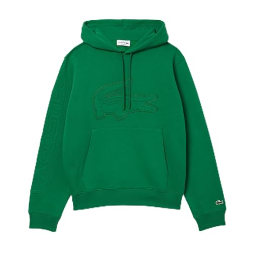 Lacoste Men's Puffed Croc Hooded Sweatshirt - Product Details