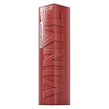 Maybelline New York Super Stay Vinyl Ink Liquid Lip Colour, 16HR Long-Lasting, Ultra-Pigmented, Smudge & Transfer-Proof, High Shine Finish, Vegan Formula for Comfortable Wear, Shade: 35 Cheeky