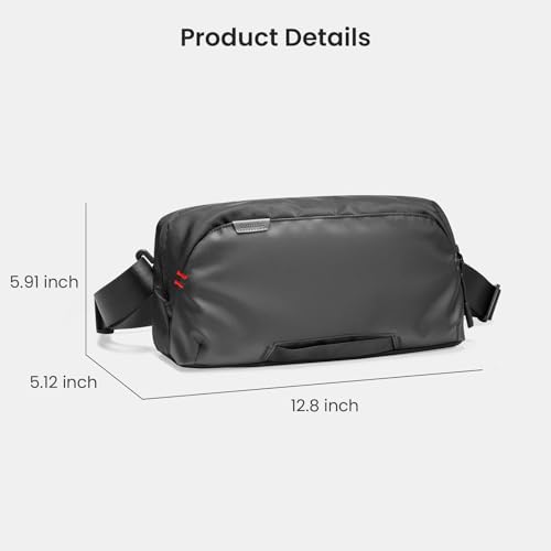 tomtoc Carrying Case for Steam Deck/OLED/Nintendo Switch 2/Rog Xbox Ally X, Storage Portable Bag, Protective Shoulder Bag with Pockets Fit Console, AC Adapter, Dock, Compact Pack for Daily Use, Travel by tomtoc - Image 3
