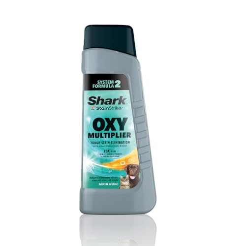 Shark StainStriker Oxy Multiplier Formula 946ml Refill, Stain & Spot Cleaning Solution for use with Shark EX200UK, XSKCHMLEX32UK, Grey