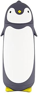 280ml stainless steel cute penguin cup bottle flask vaccum flask (grey)