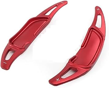 Car Steering Wheel Shift Paddle Extension Shifters Gear Stickers,for Benz GLS63 X166 2017-2018,1 Pair Paddle Shifte Extension