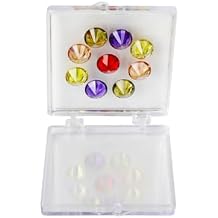 Clear Gem Storage Box Diamond Gemstone Box Jewelry Display Case for Accessories DK21674 55 * 55 * 10mm