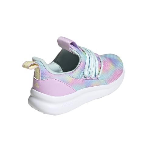 Image of Adidas Unisex-Kids Lite Racer Adapt 7.0 Sportswear, Bliss Lilac /Halo Mint /Powder Yellow, 3.5