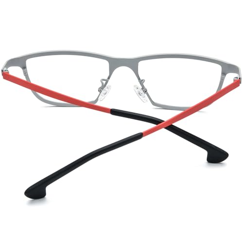 Image of FONEX Colorful Pure Titanium Glasses Frame Women Retro Round Eyeglasses