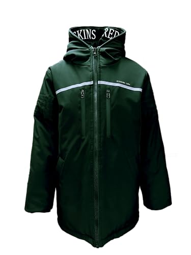 REDSKINS JUNIOR Parka Polaire Manteau Thermique Vêtement Chaud Doudoune Impermeable Veste Enfant Garçon Fille Modèle 2025 Gris Taille 10 Ans