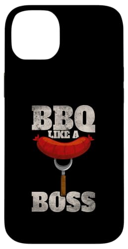 BBQ Like A Boss グリル スマホケース iPhone 14 Plus 用