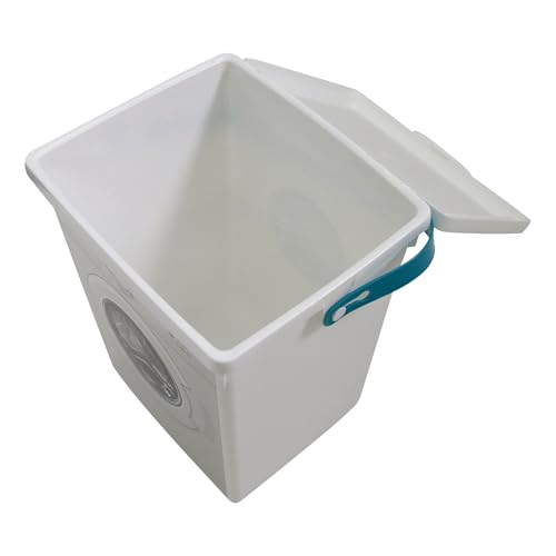 Libbi Lou Laundry Dishwasher Tablet Storage Box - Peg Storage Container – Durable, Leakproof Organiser for Washing Powder, Pods, Clothing Pegs - Image 3