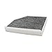 ECOGARD XC36071C Premium Cabin Air Filter with Activated Carbon Fits 2019-2025 Porsche Macan, 2010-2017 Audi Q5, 2009-2016 A4 Quattro, A4, 2010-2017 A5 Quattro, 2010-2018 S4, Recirculation