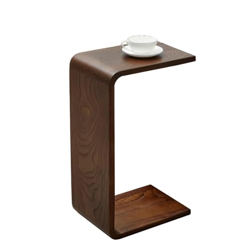 【Salvaspazio】Con un telaio a forma di C e un'altezza adeguata for sedersi a filo con la sedia o il divano for risparmiare spazio. La dimensione è L35xH62 cm se posato verticalmente.