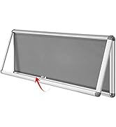 Amazon | Swansea 掲示板 屋外 マグネットボード壁付 防水掲示板 掲示