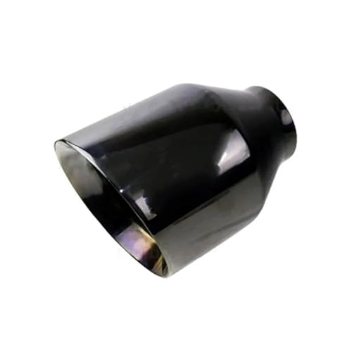 Silencieux d'échappement en inox 63mm avec double sortie de 114mm au design haut de gamme