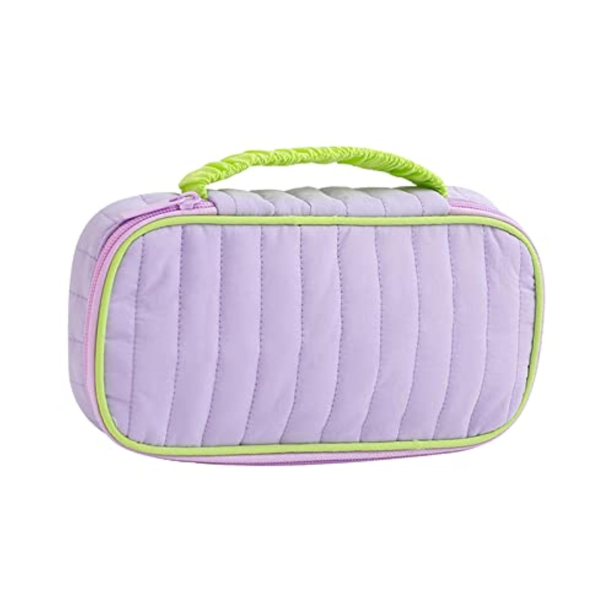 Squeeze Top Small Makeup Bag for Hairpins & Lipstick, Green