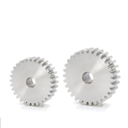 Engrenage droit module 1 en acier inoxydable 304 avec 66 dents