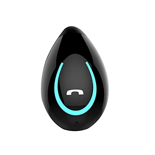 Angoily Yx08 Wireless Stereo Headphone Clip-on Sports Earphone Waterproof Mini Headset for Outdoor Exercise, Single Earbud in Wise Black