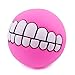Chien Jouet en Jouet animal de compagnie chien chien chiot dents dents silicium mâcher jouets solaire nouveauté joue drôle jouets chien accessoires chien jouets for gros chiens ( Color : Rose red )