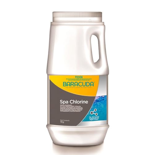 Chlorine Spa 1Kg Baracuda Lithium Substitute Water Pool Sanitiser