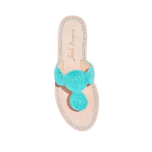 Jack Rogers Women's Jacks Crochet Sandals Flat2