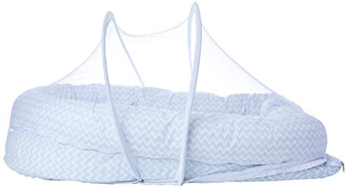 Papi Textil Ninho Confort Papi Baby C/ Mosquiteiro 79Cm X 50Cm X 18Cm Contem 02 Peças