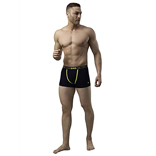 Image of Underjeans Men's Cotton Regular Fit Solid Trunk