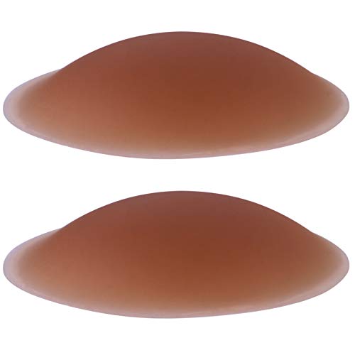 BESTYASH Invisible Breast Sticker Women Breast Pads Cover Delicate and Beautiful Silicone Material Dark Coffee