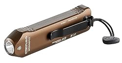 Streamlight 88813 Wedge XT 500-Lumen Flat Flashlight, Coyote | 500 lumens; 1900 candela peak beam; runs up to 2.00 hours; USB rechargeable capable; IPX7 anodized aluminum construction