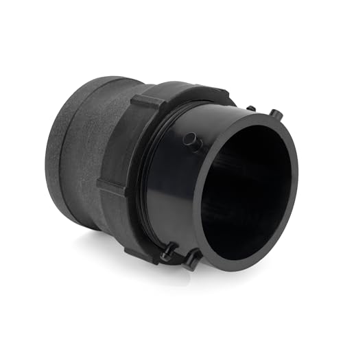 Image of 360785 Waste Master RV Sewer Hose Male Bayonet Fitting Converter Black