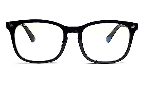 Image of Premium Blue Block Ray Cut Blue Light Filter Computer Glasses With Antiglare for Eye protection Zero Power Large