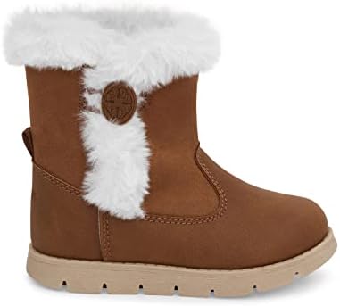 OshKosh B'Gosh Girls Siberian Fashion Boot, Tan, 12 Little Kid | Image 1