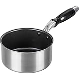 和平フレイズ 小さい ふっ素 樹脂 加工 ミルクパン 14cm お弁当 朝食 片手鍋 IH・ガス対応 ジャストパンNEO RB-2311 シルバー